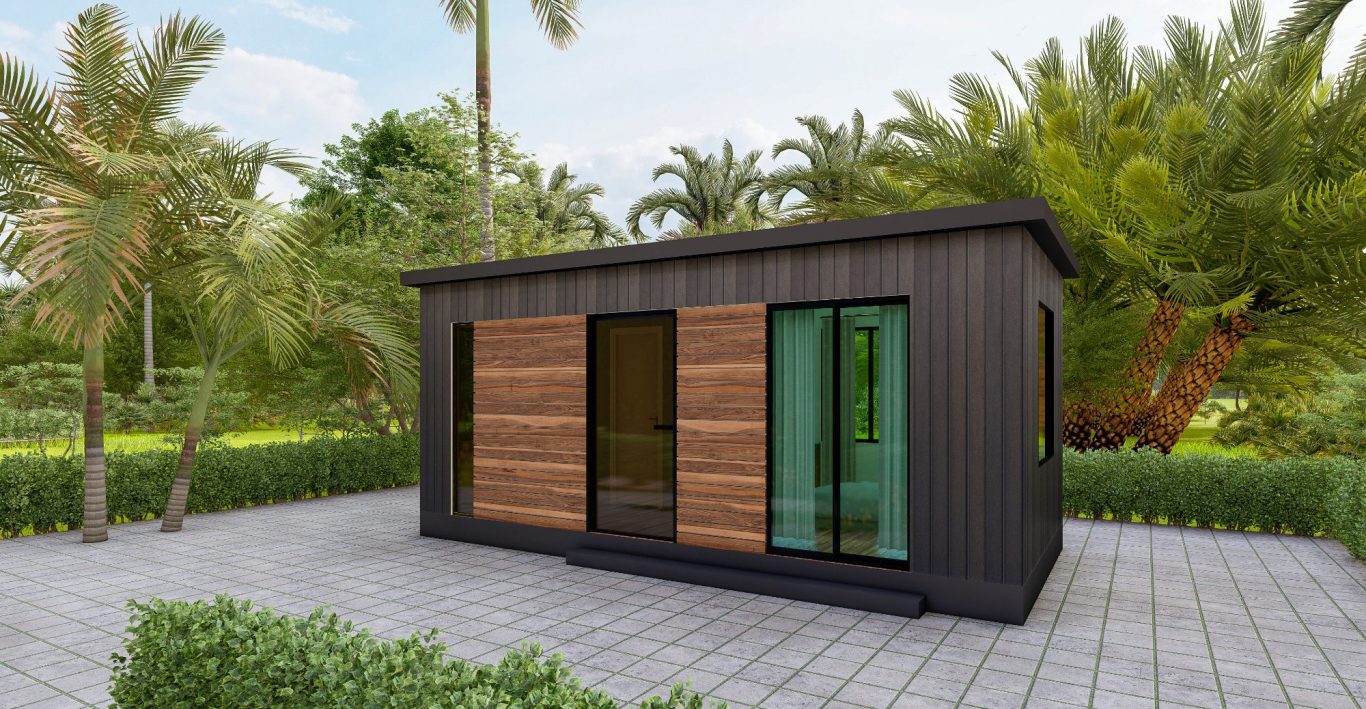 Agrandissez votre espace de vie à petit budget, avec le studio de jardin livres clé en main, prêt à vivre, travailler ou a louer Airbnb