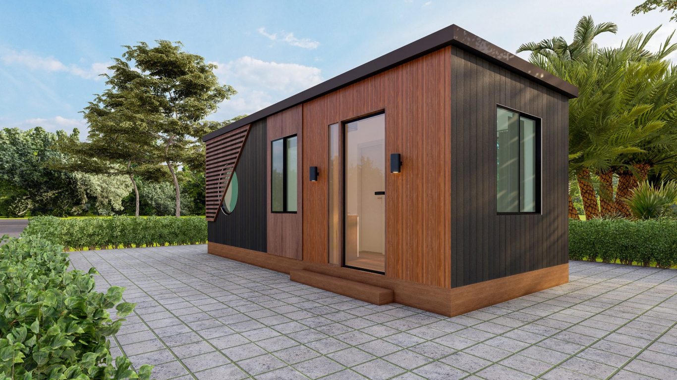 Un studio de jardin indépendant et autonome, livré clé en main, prêt à vivre, a travailler ou a louer