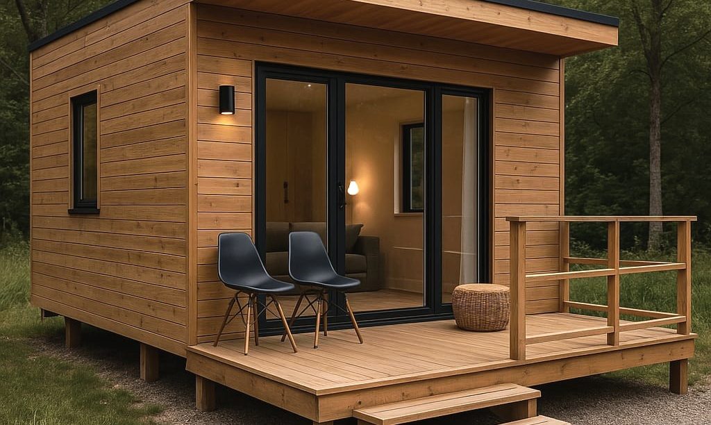 Notre studio de jardin est idéal pour un espace supplémentaire : bureau ou cabinet à domicile, résidence secondaire, gîte, chambre d’hôte, chambre d’amis, espace de loisirs ou investissement locatif saisonnier Airbnb. Le studio de jardin est une solution moderne, rapide et économique pour agrandir votre maison a prix abordable.